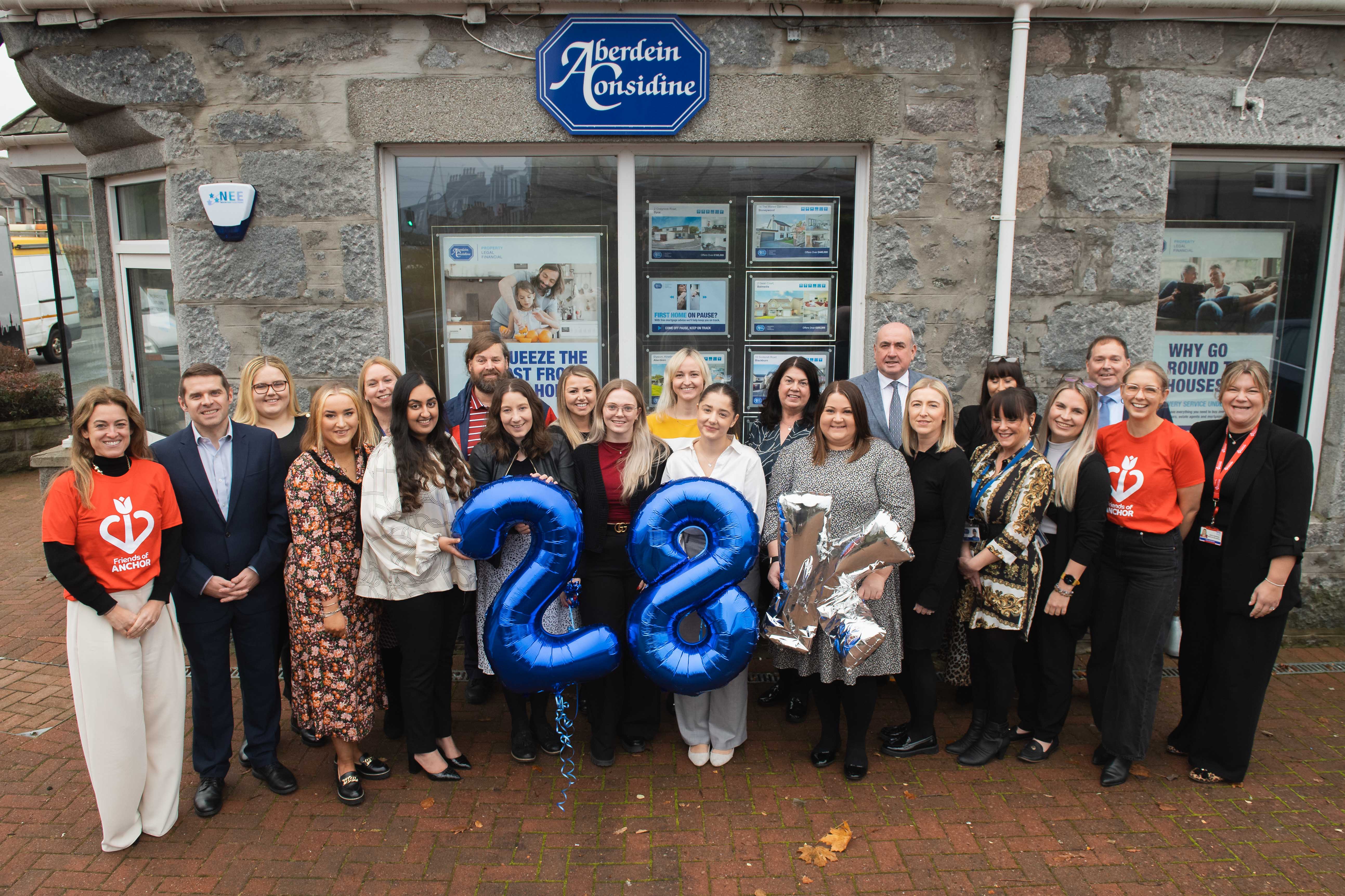 Charity 'Blown Away' by Aberdein Considine Fundraising Effort